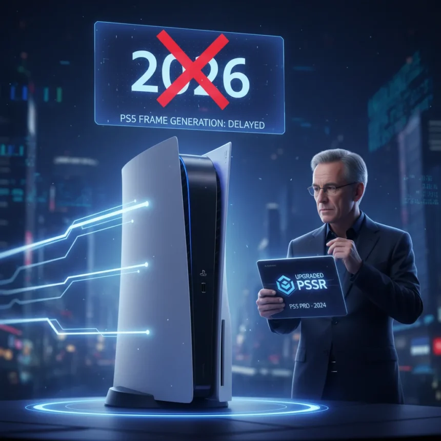 PS5 frame generation delayed past 2026, Cerny confirms
