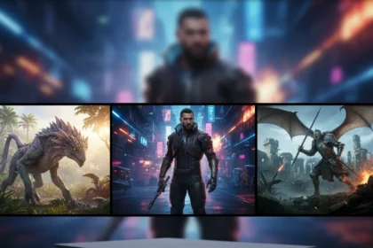 PS5 Pro games worth playing: three essential titles — AI-generated illustration