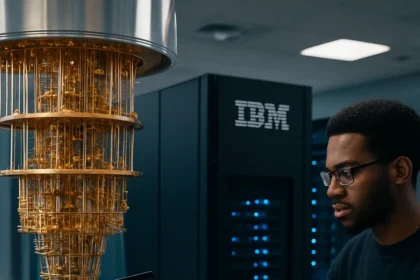 Quantum-centric supercomputing arrives, but real-world impact remains distant — AI-generated illustration