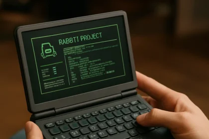 Rabbit Project Cyberdeck Targets Vibe Coders With Retro AI Netbook — AI-generated illustration