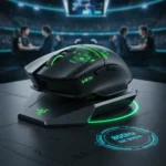 Razer Viper V4 Pro redefines wireless esports mice with 8000Hz polling — AI-generated illustration