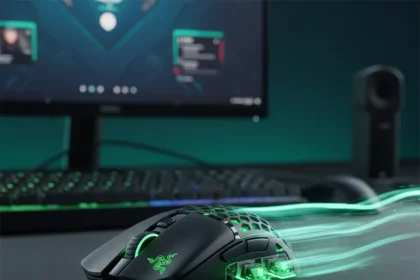 Razer Viper V4 Pro: Lighter, Faster, Worth the Price — AI-generated illustration