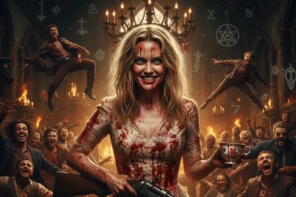 Ready or Not 2 delivers bloody chaos and Samara Weaving's best work — AI-generated illustration