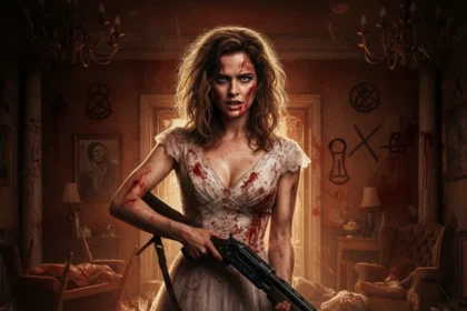 Ready or Not 2 is bloodier, messier, and saved by Samara Weaving — AI-generated illustration
