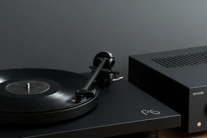 Rega Planar 6 and Arcam A15+ System Earns Its Premium Price — AI-generated illustration