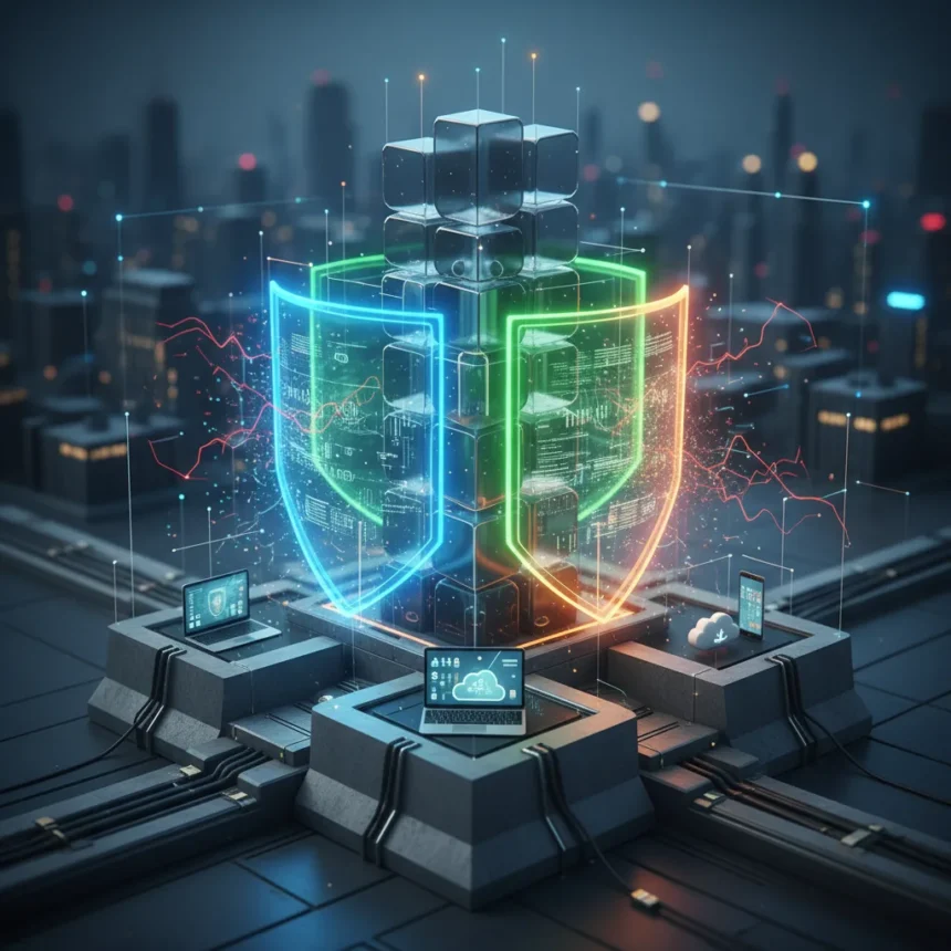 Building resilient infrastructure beyond reactive security spikes — AI-generated illustration