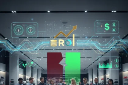 End-to-end AI process networks close retail's ROI gap — AI-generated illustration