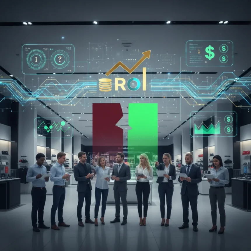 End-to-end AI process networks close retail's ROI gap — AI-generated illustration