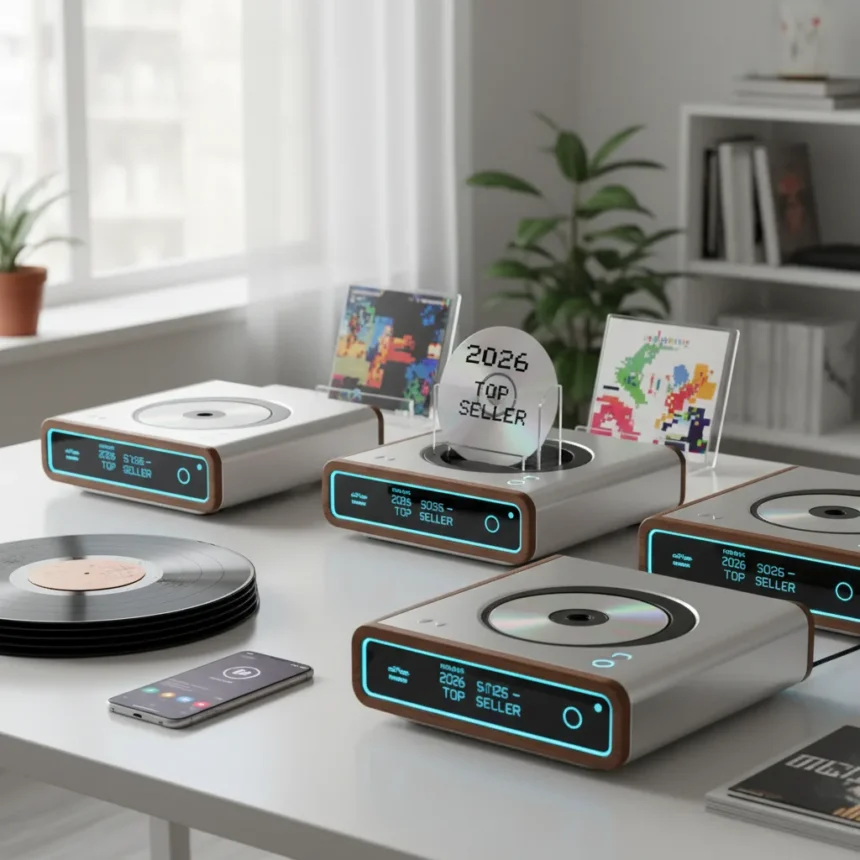 Retro Desktop CD Players Are Outselling Vinyl Right Now
