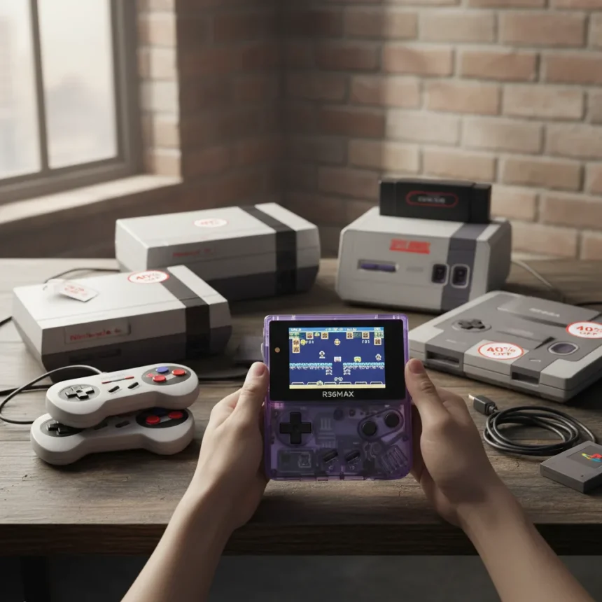 Retro gaming consoles offer nostalgia at steep discounts