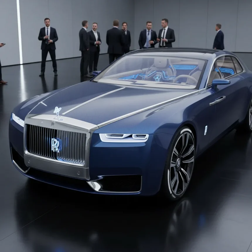 Rolls-Royce Coachbuild electric car teased as ultra-luxury pinnacle — AI-generated illustration