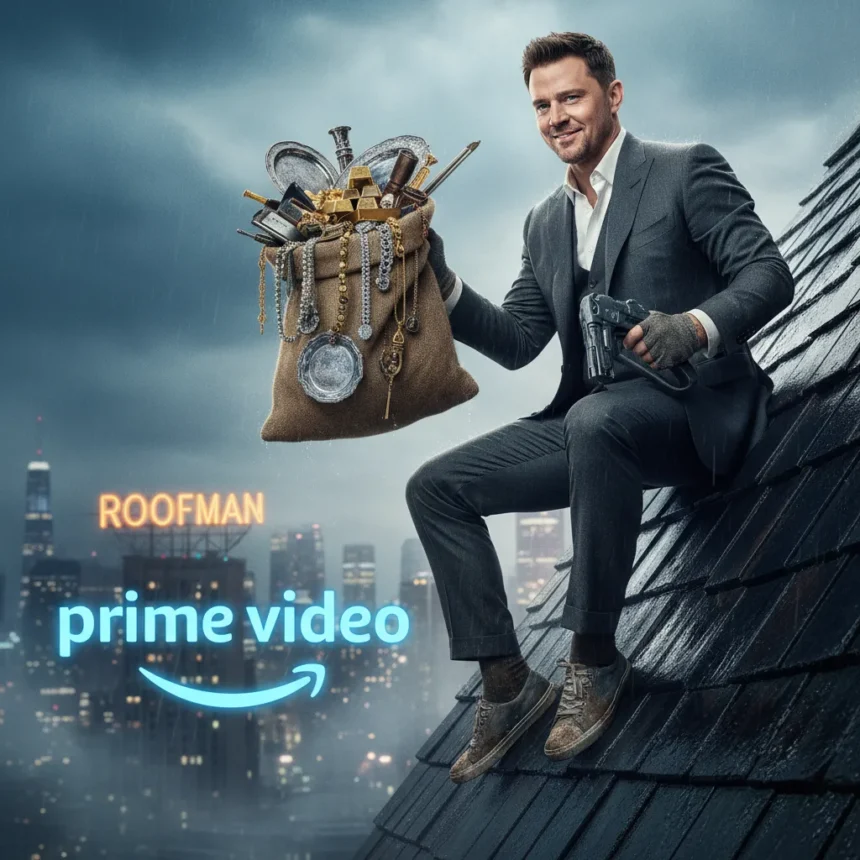 Roofman: Channing Tatum's underrated crime-comedy now tops Prime Video — AI-generated illustration