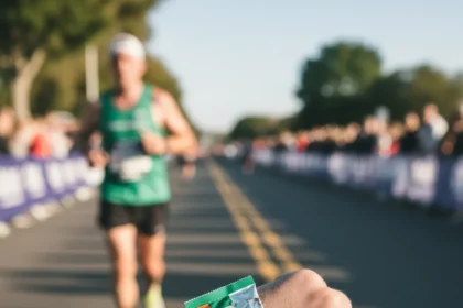 Running watch energy gel reminders cut fueling guesswork — AI-generated illustration