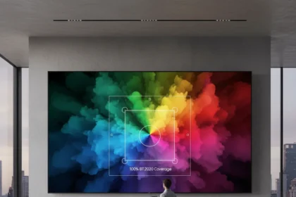 Samsung's 115-inch Micro RGB TV redefines color, but size limits its appeal — AI-generated illustration