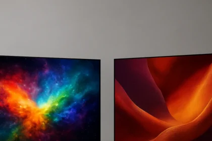 Samsung's 2026 TV lineup: Micro RGB beats OLED for brightness — AI-generated illustration