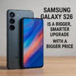 Samsung Galaxy S26 Is a Bigger, Smarter Upgrade With a Bigger Price — AI-generated illustration