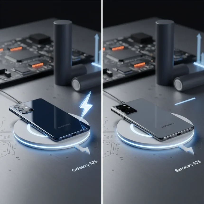 Samsung Galaxy S26 vs S25: Skip the upgrade unless you need wireless charging — AI-generated illustration