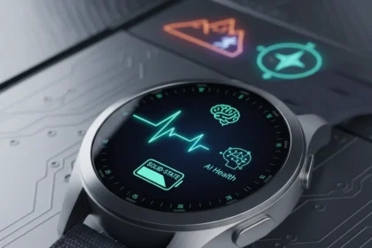 Samsung Galaxy Watch9 set to rival Garmin with solid-state battery — AI-generated illustration