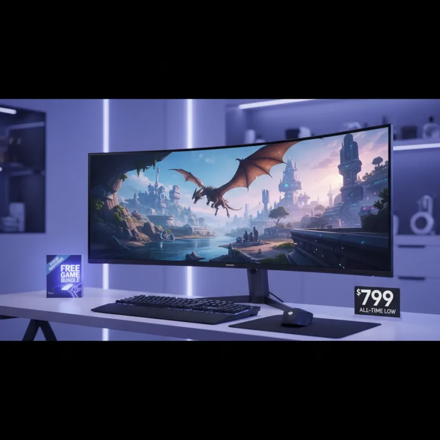 Samsung 49-inch OLED Odyssey G9 hits $799 all-time low