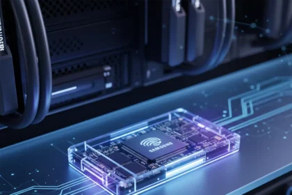 Samsung PM9E1 PCIe 5.0 SSD Targets AI Workloads at Massive Speeds — AI-generated illustration