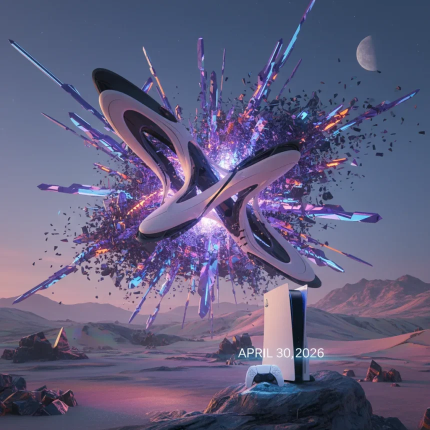 Saros Blends Handcrafted Design With Procedural Chaos — AI-generated illustration