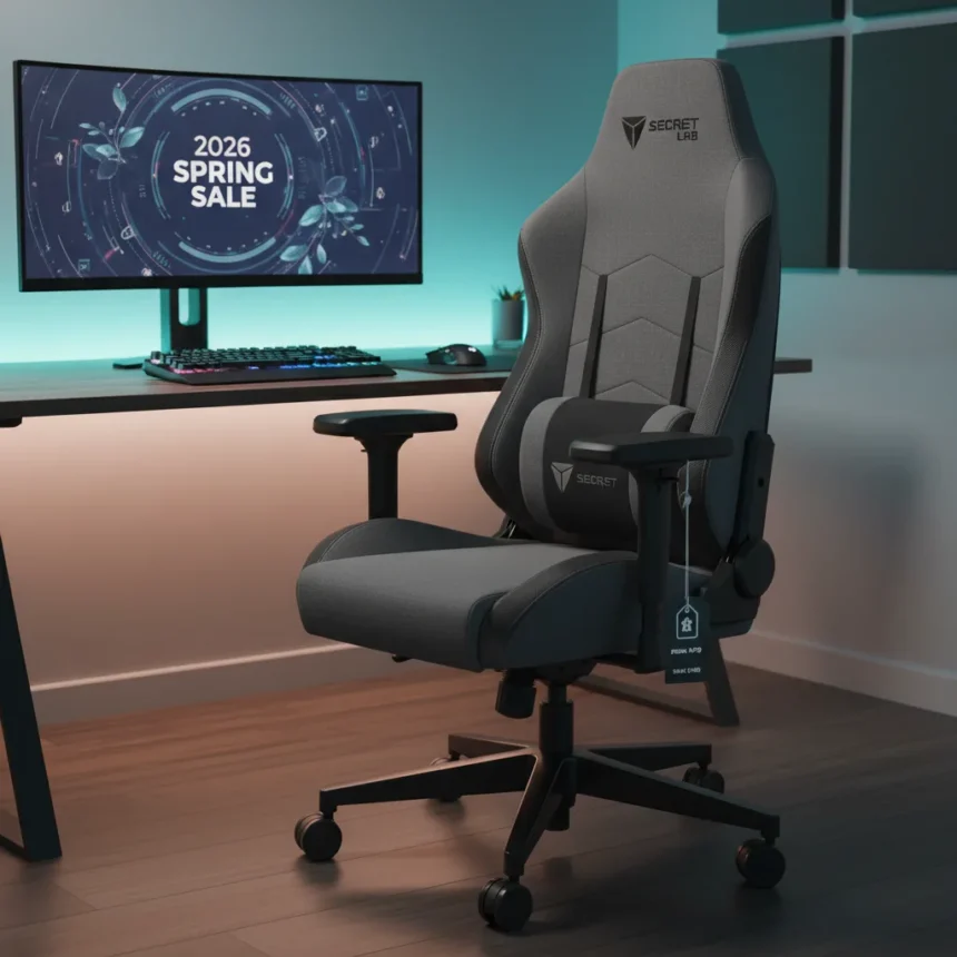 Secretlab TITAN Evo chair drops to $479 in Spring Sale — AI-generated illustration