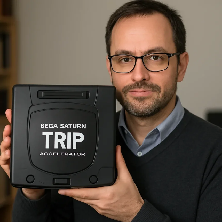 Sega Saturn TRIP Accelerator Project Finally Confirmed Real — AI-generated illustration