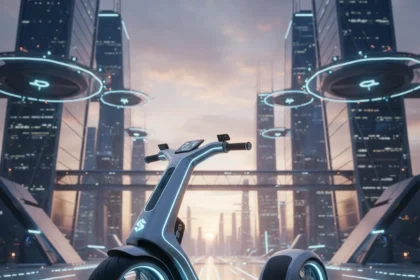 Self-balancing electric scooter promises sci-fi thrills