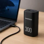 Shargeek 300 power bank redefines 24,000mAh charging — AI-generated illustration