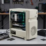 Silverstone FLP02W retro case drops to all-time low — AI-generated illustration