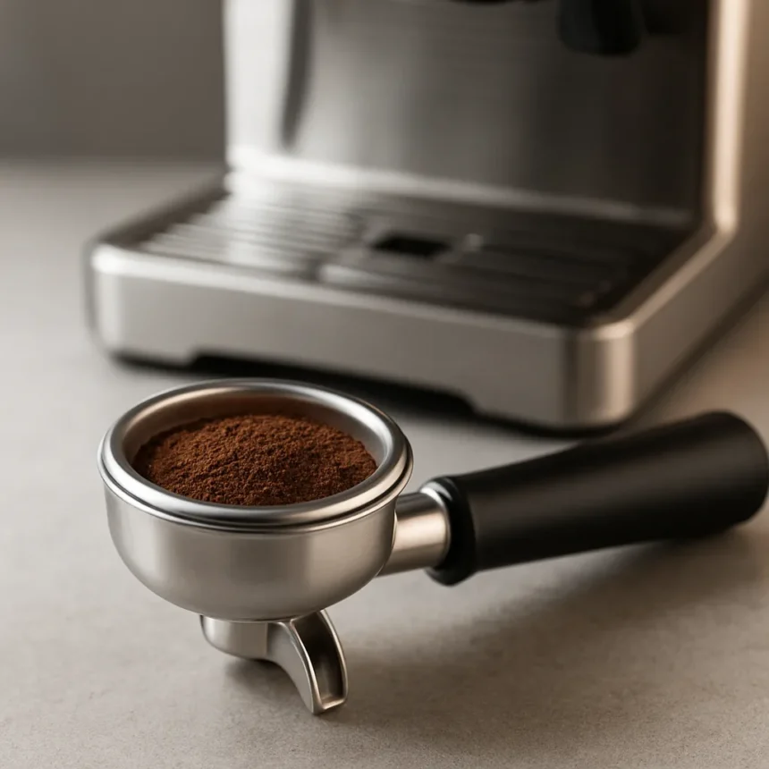 Single-Walled Espresso Baskets Are the Key to Barista-Quality Coffee — AI-generated illustration