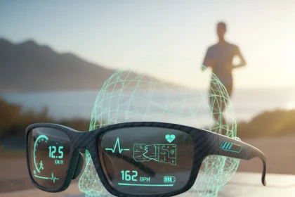 Smart specs for runners deliver what Oakley Meta Vanguard promises — AI-generated illustration