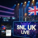 SNL UK launches strong but audiences demand YouTube clips — AI-generated illustration