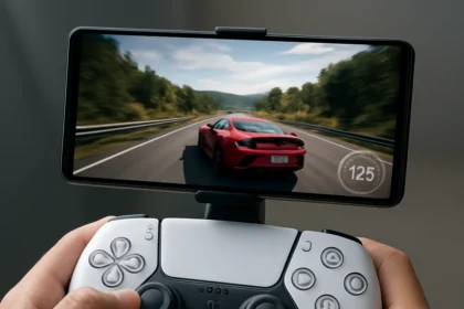 Sony's Phone-Controller Hybrid Could Revive Dual-Screen Gaming — AI-generated illustration