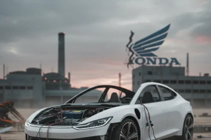 Sony Honda Afeela EV cancellation signals deeper EV crisis — AI-generated illustration