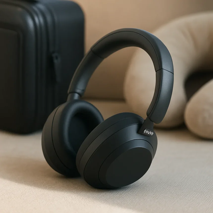 Sony WH-1000XM6 Is the Best Travel Headphone You Can Buy Right Now — AI-generated illustration