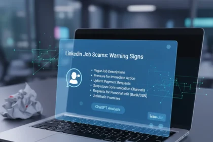 How to spot LinkedIn job scams using ChatGPT
