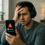 Spotify Outage Exposes How Fragile Music Streaming Really Is — AI-generated illustration