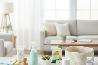 12 spring cleaning picks under $25 transform your home on a budget — AI-generated illustration