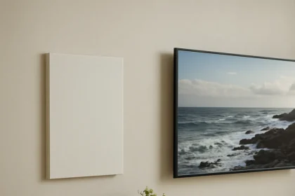 Stealth Acoustics invisible speakers redefine wall of sound — AI-generated illustration