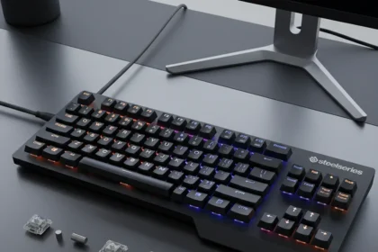 SteelSeries Apex Pro analog keyboard is worth the premium — AI-generated illustration