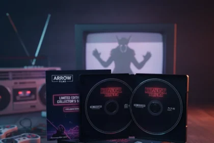 Stranger Things Complete Series Gets Its First Physical Media Release — AI-generated illustration