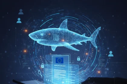 Surfshark's transparency reveals what VPN data collection really means — AI-generated illustration
