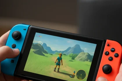 Switch 2 Handheld Mode Boost unlocks docked performance on the go — AI-generated illustration