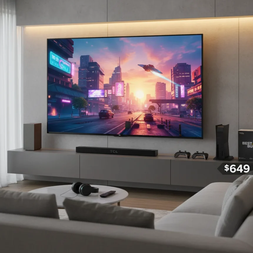 TCL 75-inch Mini-LED TV at $649 Delivers Flagship Features on a Budget