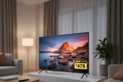 TCL QM6K Mini-LED TV drops to $478—serious value for budget shoppers — AI-generated illustration