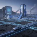 Terafab: Musk's Texas chip plant targets 50x global AI production — AI-generated illustration