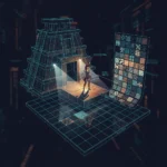 Tomb Raider III's rendering tricks built immersive 3D worlds without modern GPUs — AI-generated illustration