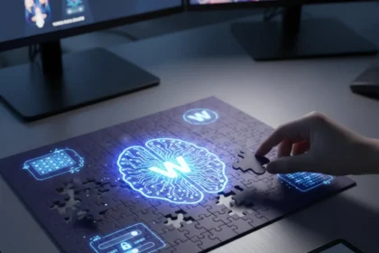 Tom's Guide jigsaw puzzles challenge your brain between Wordles — AI-generated illustration