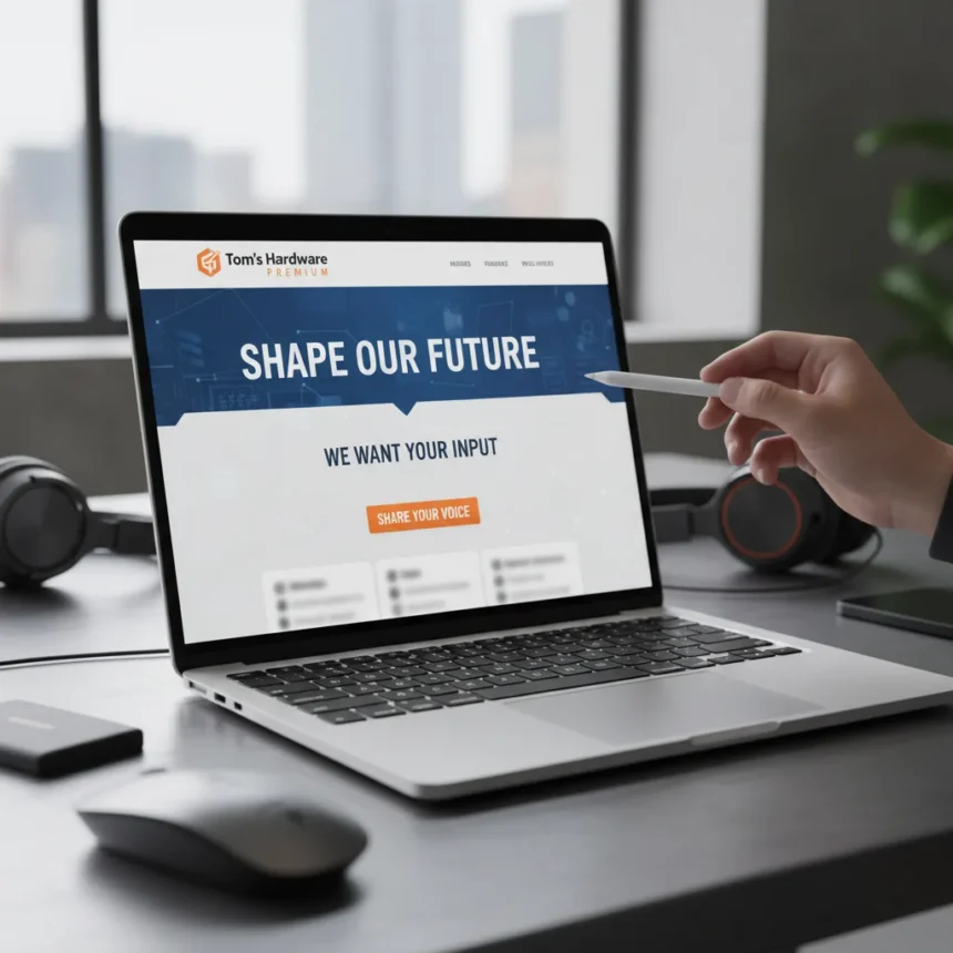 Tom's Hardware Premium Seeks Reader Input on Subscription Features — AI-generated illustration